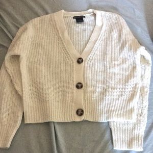 Chunky knit cardigan